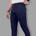 Men Regular Track Pants with Zippered Pockets