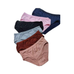 Women Hipsters Panties Super Soft Cotton Hipster Ladies Plain Bright Panty