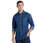 Symbol Premium Men's Casual Cotton Denim Shirt | Regular Fit |