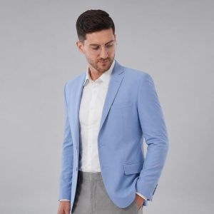 Men's Premium 4-Way Comfy Stretch Sunscreen Casual Blazer|Light Weight, Designed for Summers|Fully Lined|Comfort able Slim Fit|Wrinkle Resistant