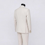 Men's 3 Piece Slim Fit Suit Set Two Button Blazer Jacket Vest Pants Tuxedo Set for Party, Wedding and Business