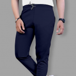 Men Regular Track Pants with Zippered Pockets