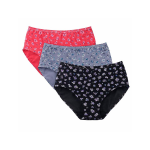 Women's High Coverage Cotton Hipster Panties | Super Combed Mid Rise Briefs | Mid Waist Printed Underwear for Women